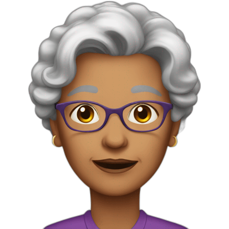 grand mother emoji