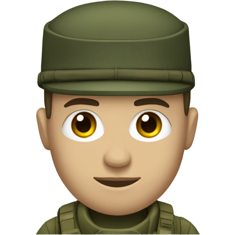 Military person emoji