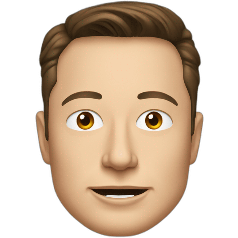 Elon Musk emoji