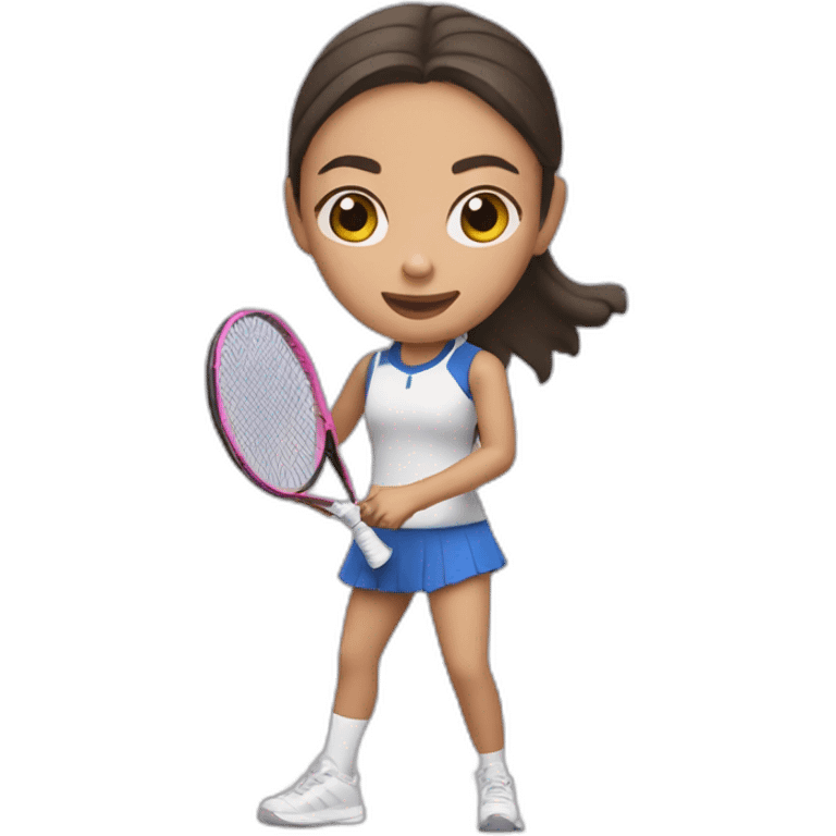 Olivia Rodrigo playing tennis emoji