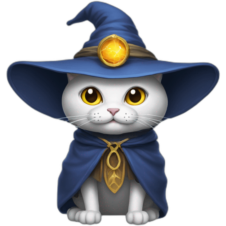 cat wizard emoji