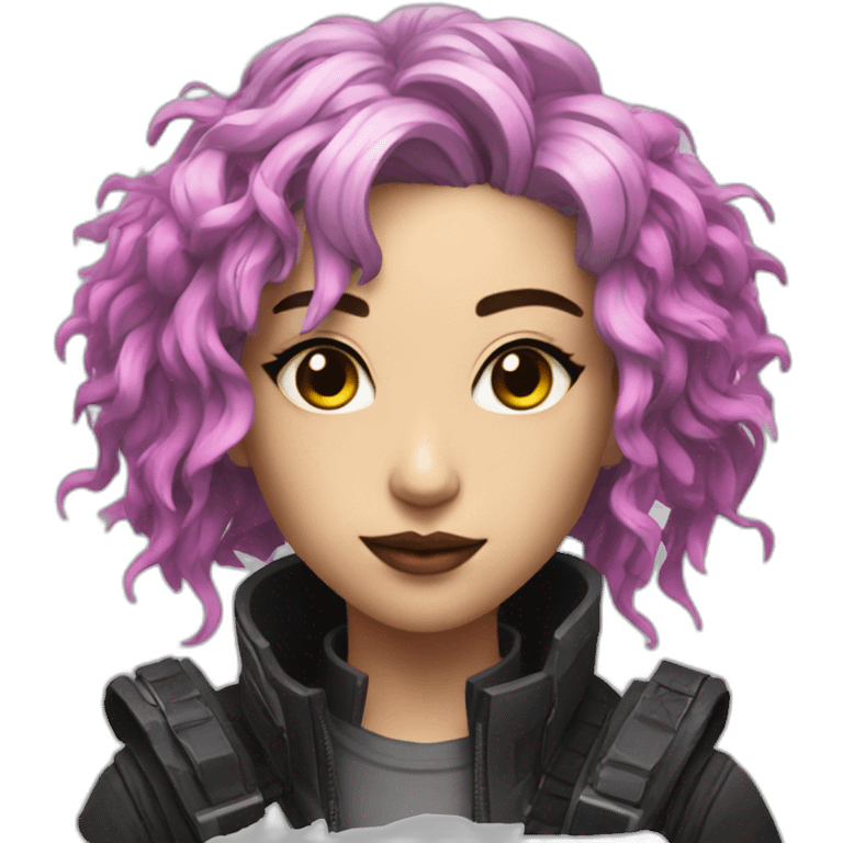 cyberpunk bloom emoji