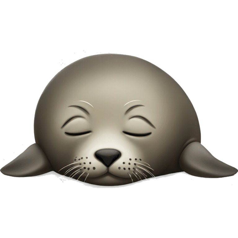 Seal sleeping emoji