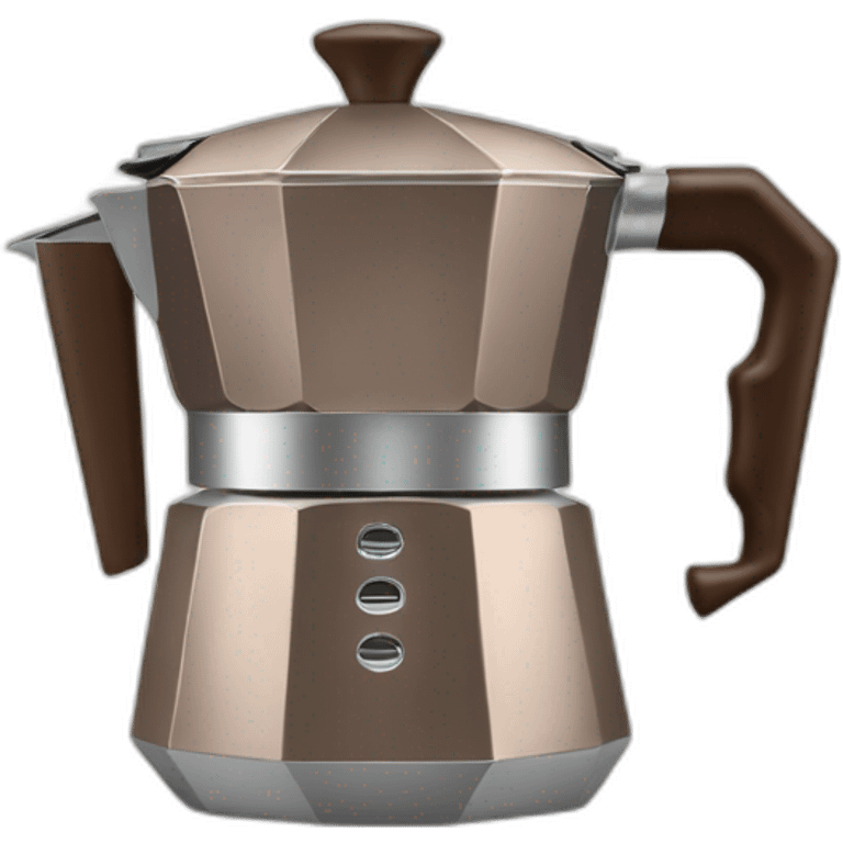 metal moka coffee pot emoji