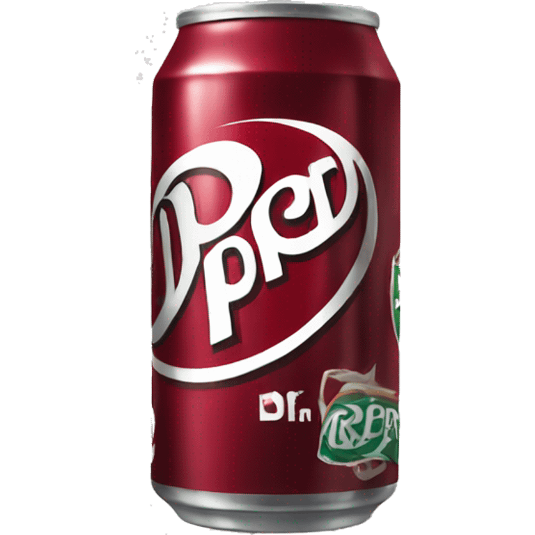 Dr Pepper can emoji