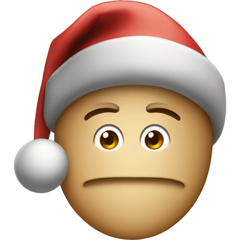 Cristmas hat emoji