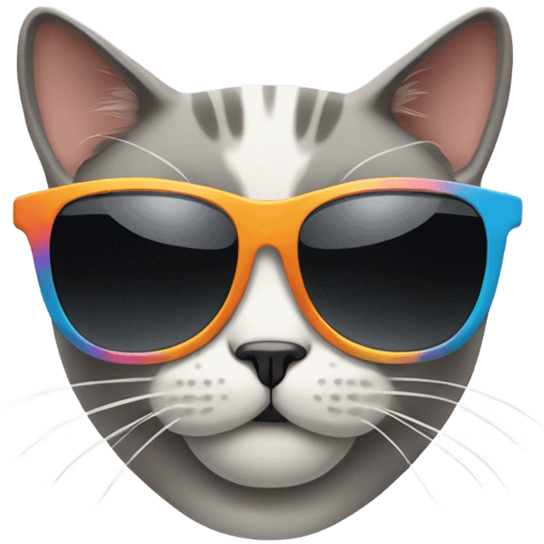 Cat with sunglasse emoji