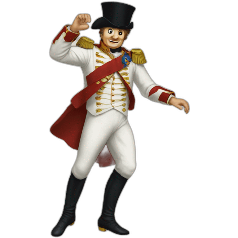 Napoléon qui danse emoji