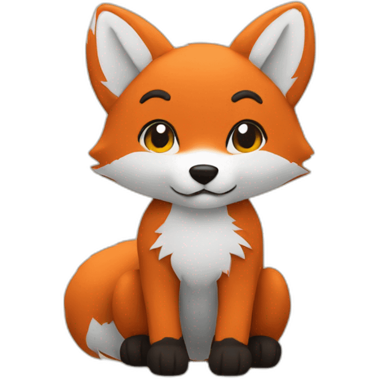 Fox plush emoji