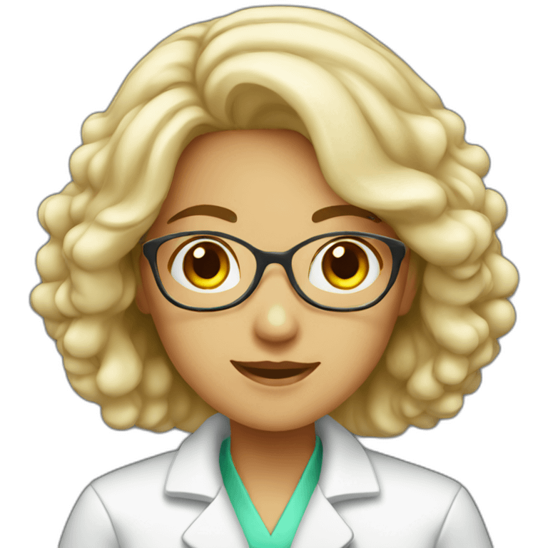 female chemist emoji