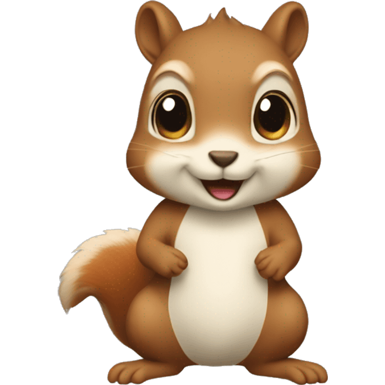 Squirrel wearing a yamaka emoji