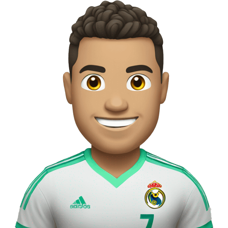 Ronaldo is having fun emoji