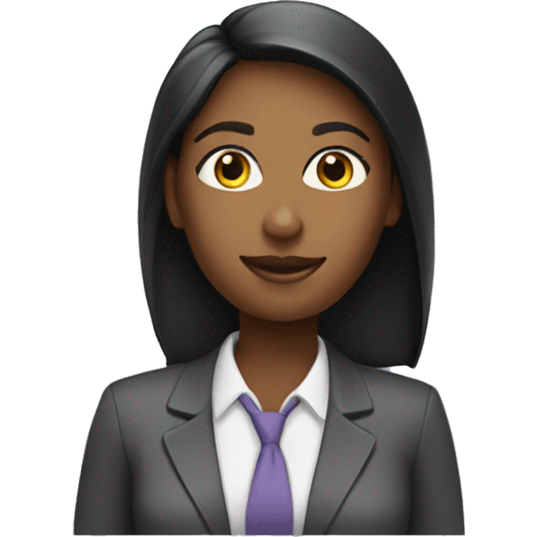 Human resources job girl emoji