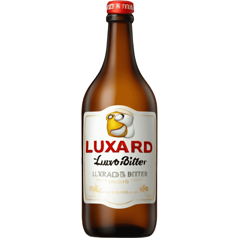 A bottle of luxardo bitter bianco emoji