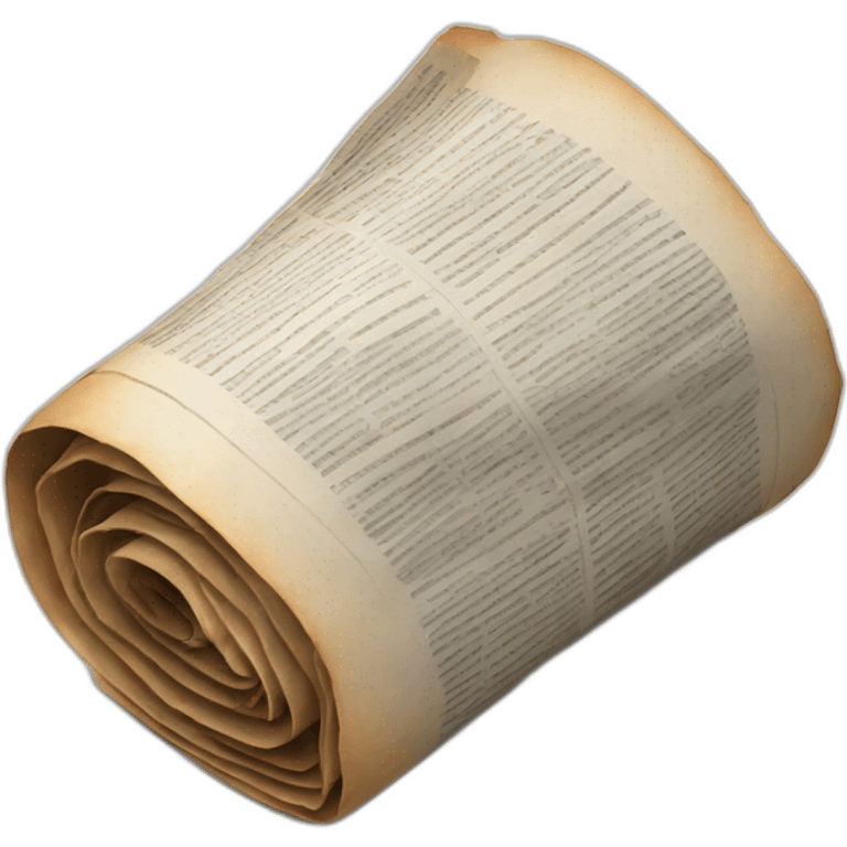 newspaper roll emoji