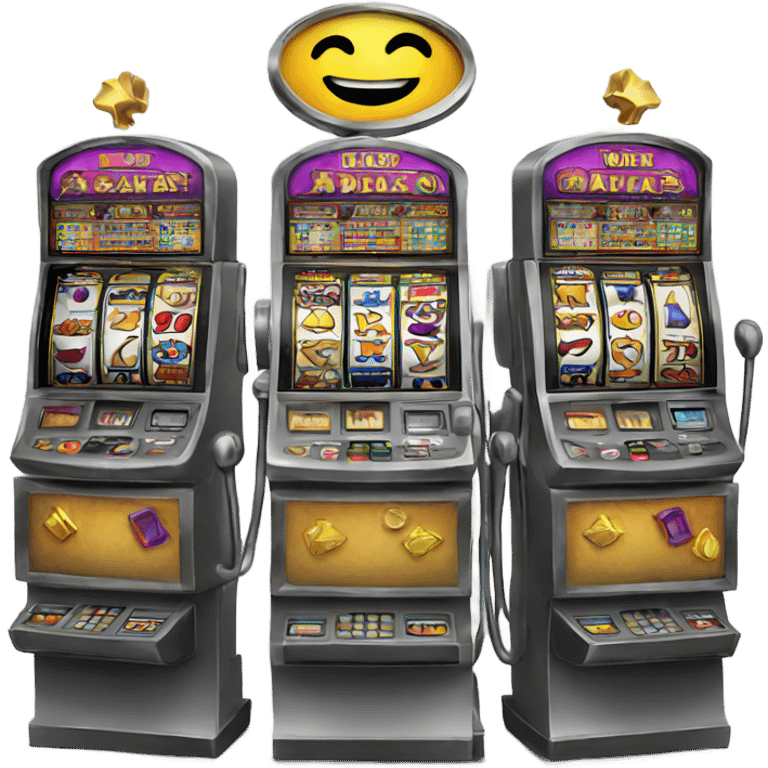 Slot machines emoji