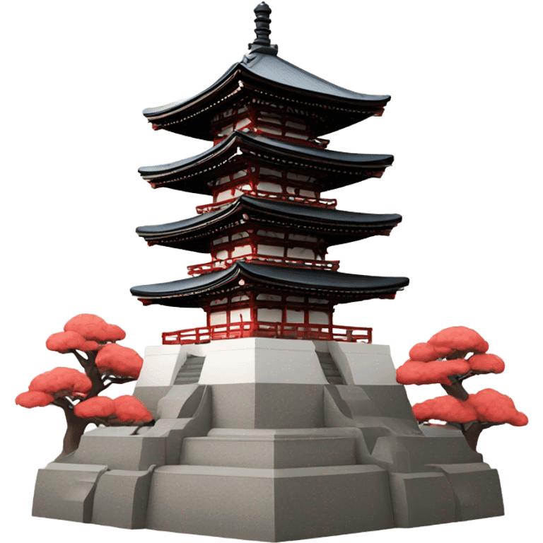 japan monument emoji