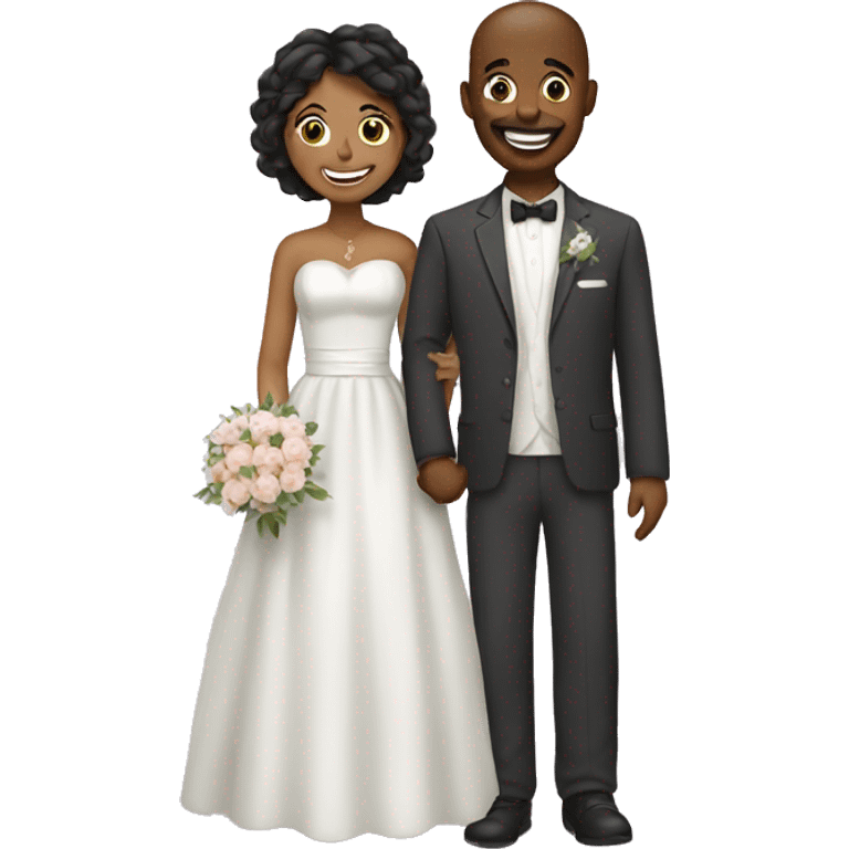 happy married couple emoji