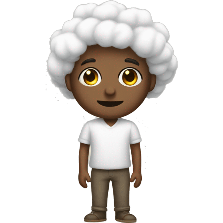 Cotton person emoji