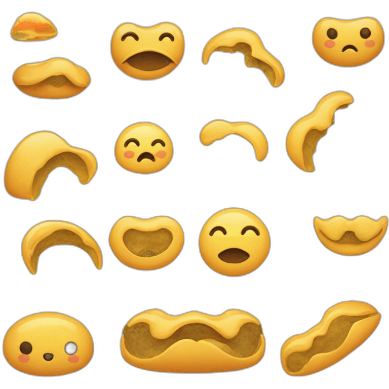 Peut tu me faire un bonhomme moustachu en moule bite levant le bas droit vers le ciel emoji