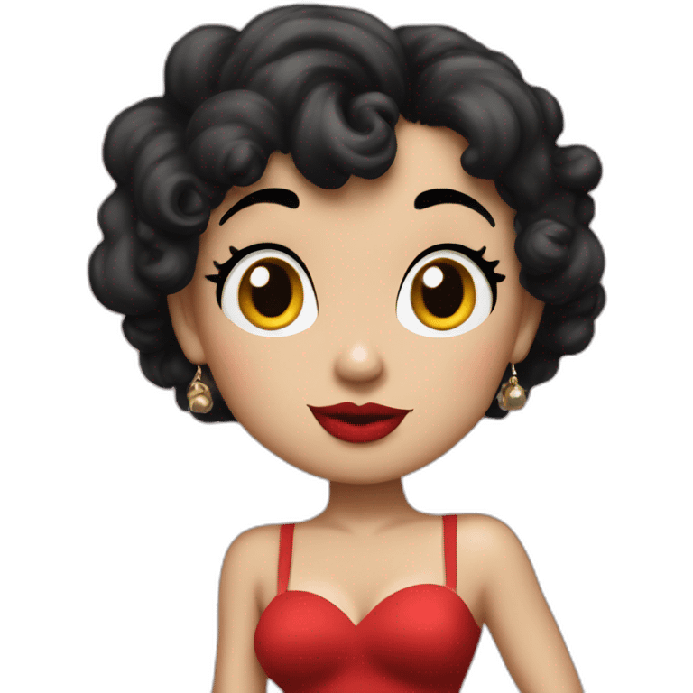 Betty boop emoji