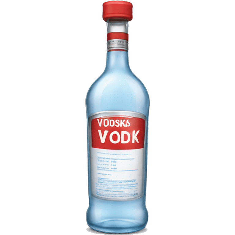 Bottle of vodkas  emoji