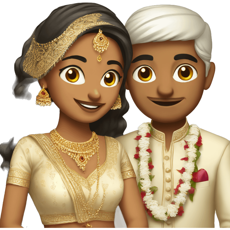 Indian wedding emoji