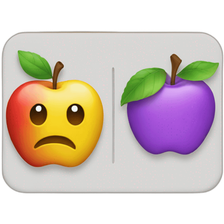 Apple + google emoji