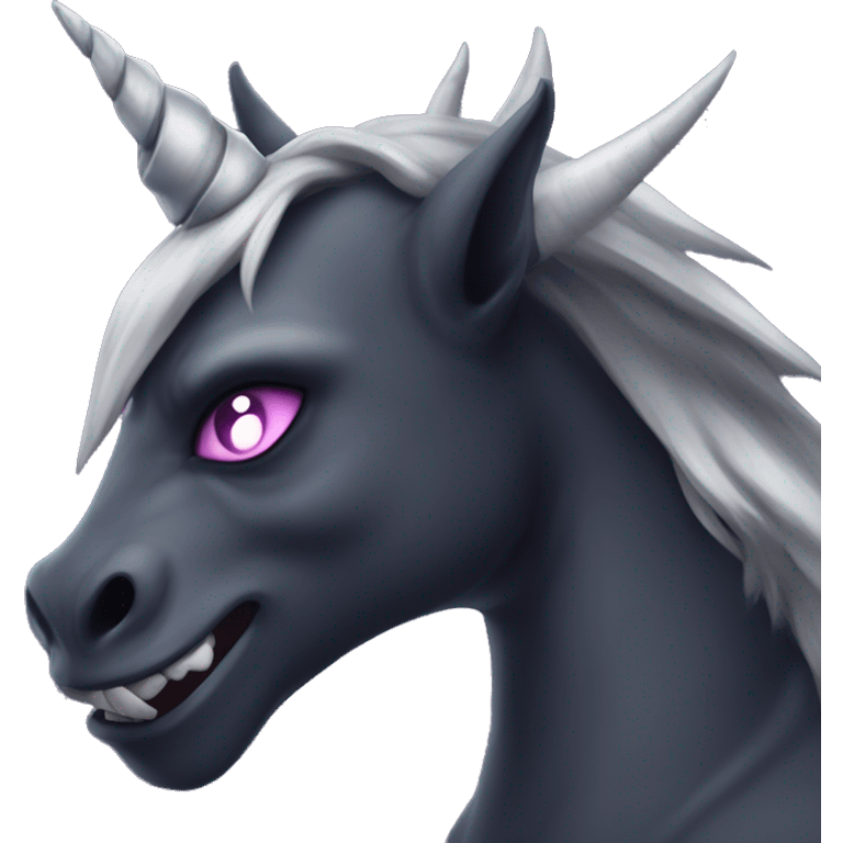 licorne dark démon emoji