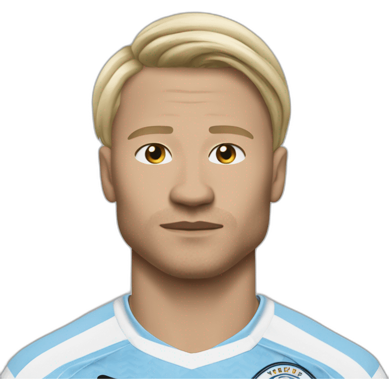 Haaland in Manchester city emoji