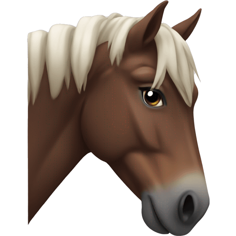 Hors wih ber emoji