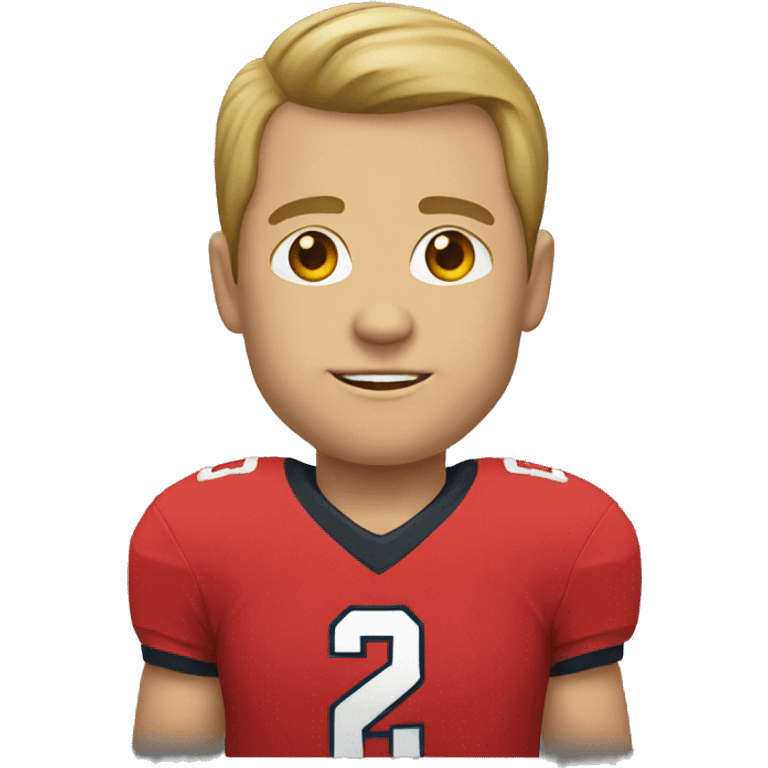 nfl red shirt emoji