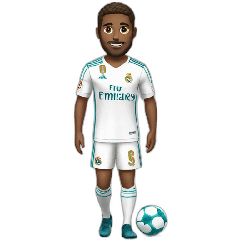 Maillot foot real madrid emoji