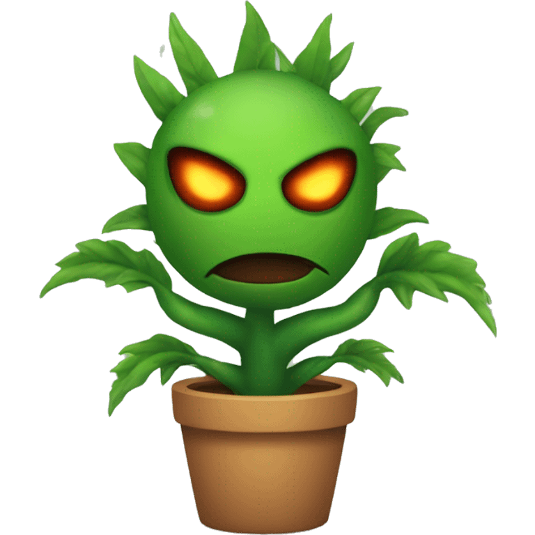 evil plant emoji