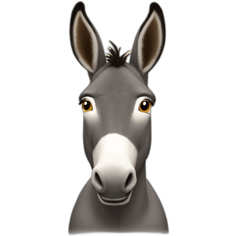 donkey thousand yard stare emoji