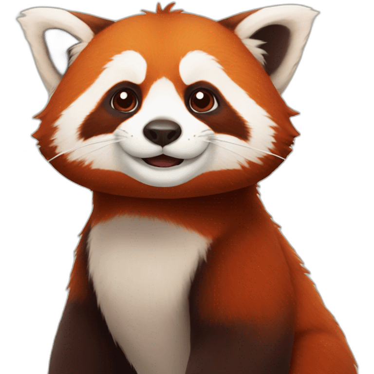 Red panda emoji