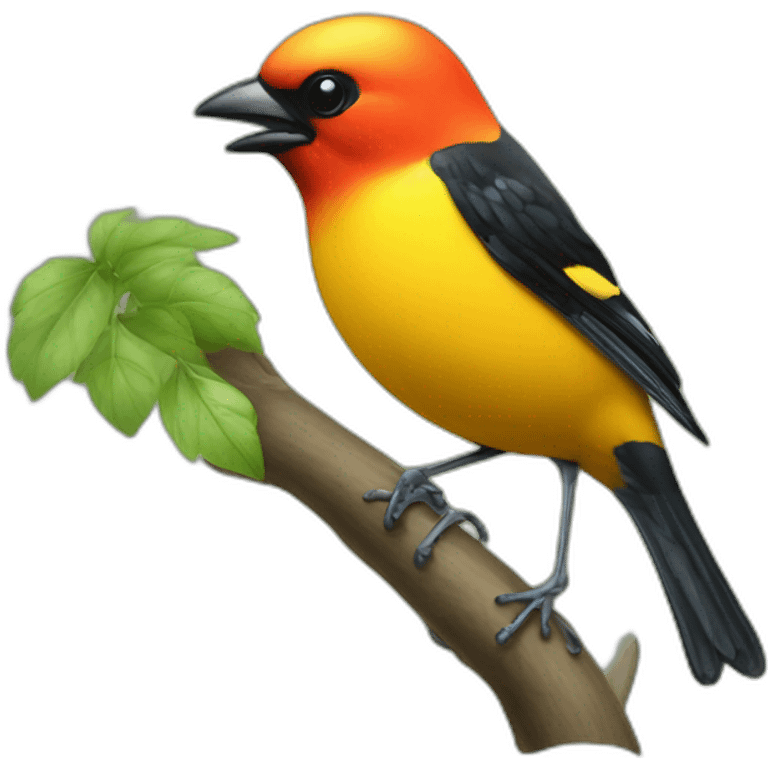 tanager computer emoji