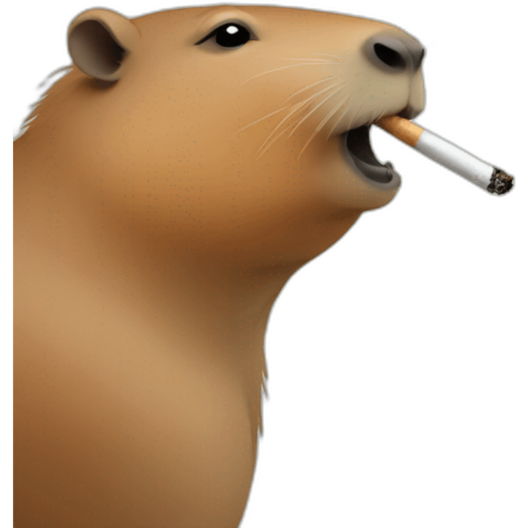 capybara smoking emoji