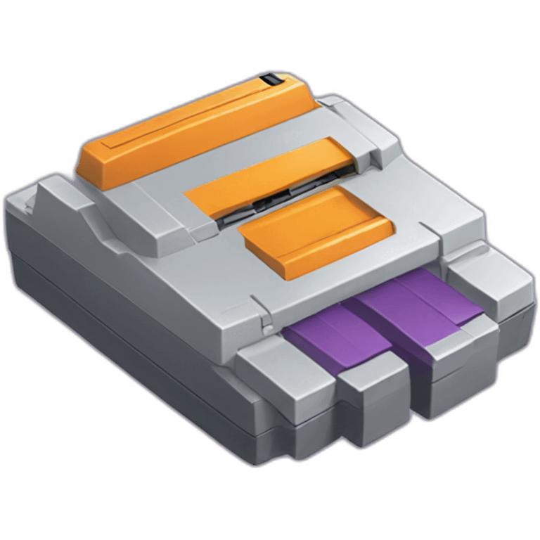 Super Nintendo cartridge emoji