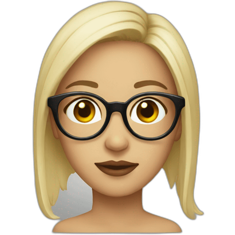 Mia lunettes emoji