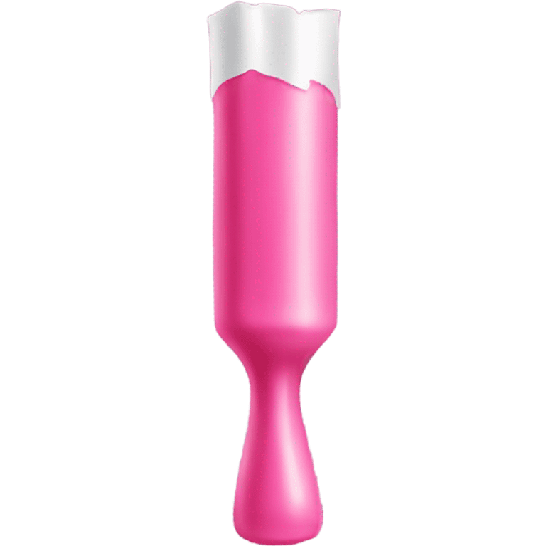 Pink tampon  emoji