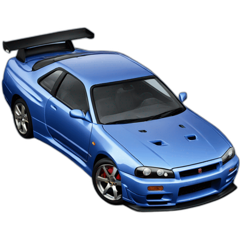 Nissan r 34 emoji