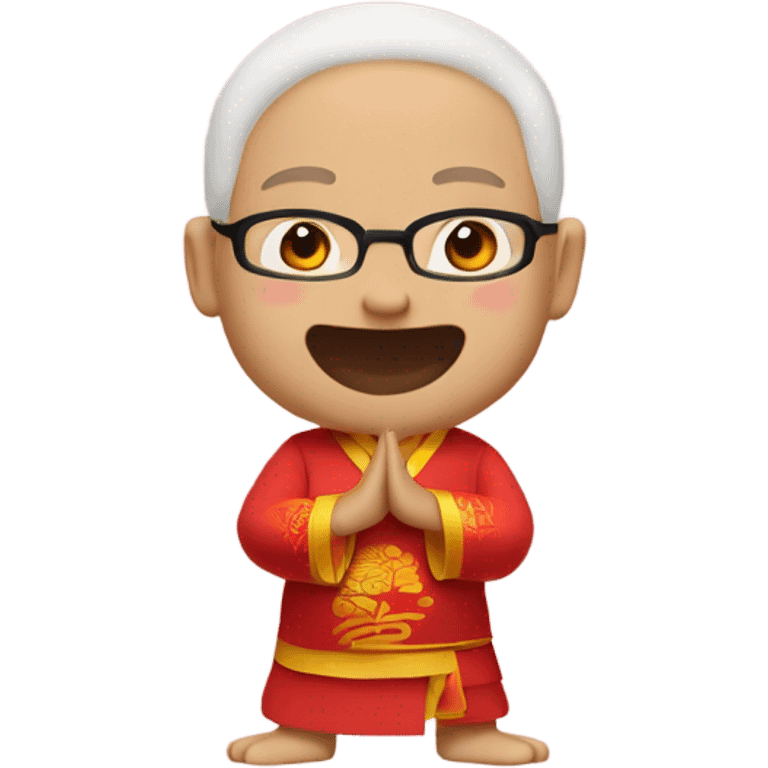 kung hei fat choi hand pose emoji