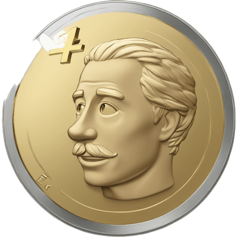 one euro coin emoji