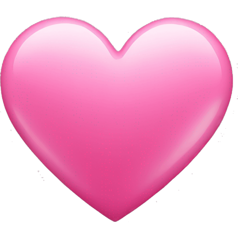 Pink heart emoji