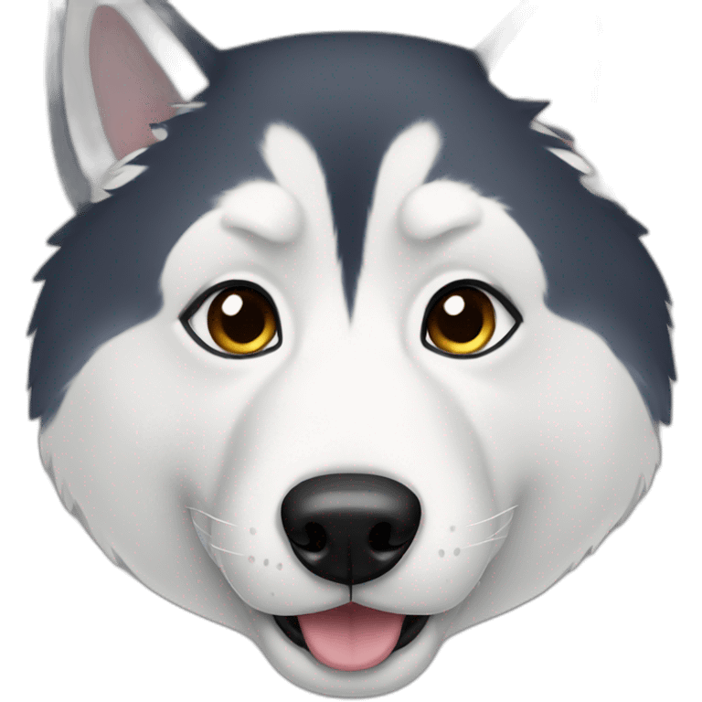 husky emoji