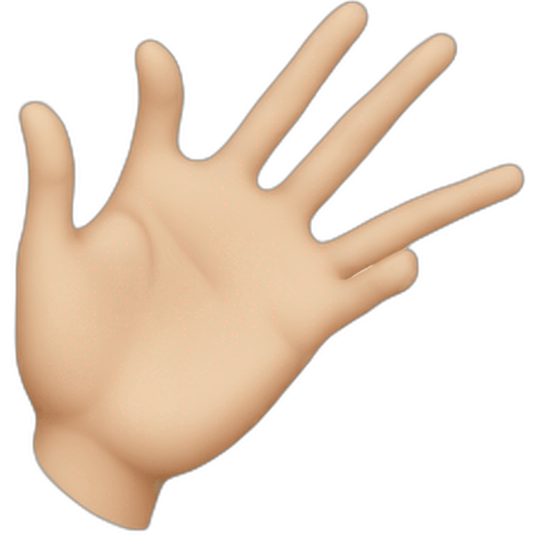 designer's hand emoji