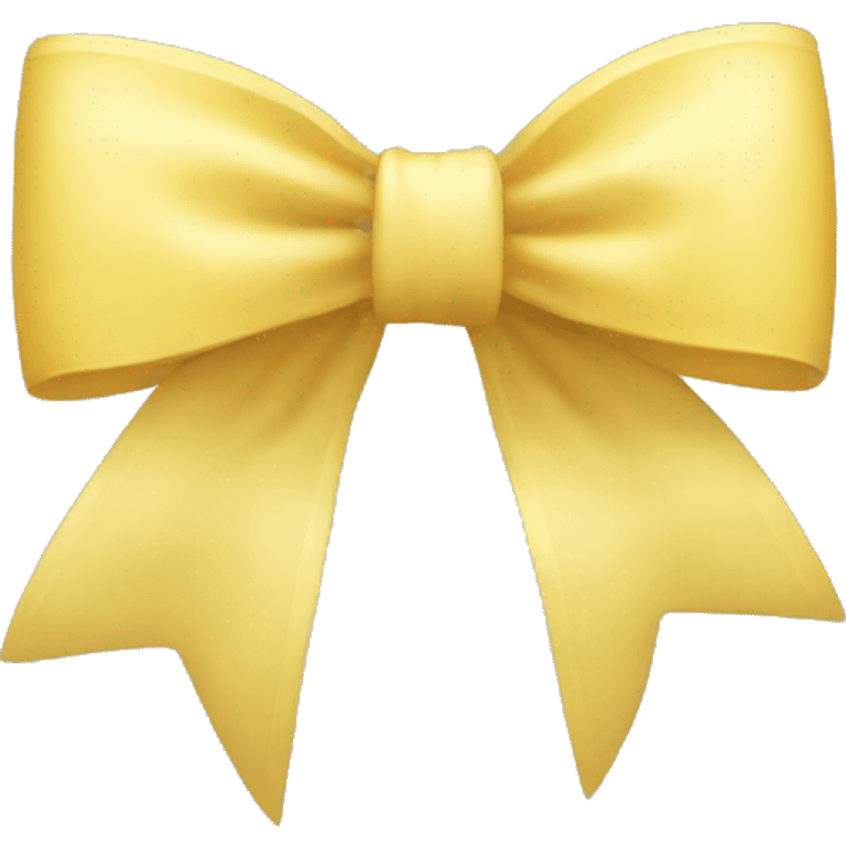 light yellow bow emoji