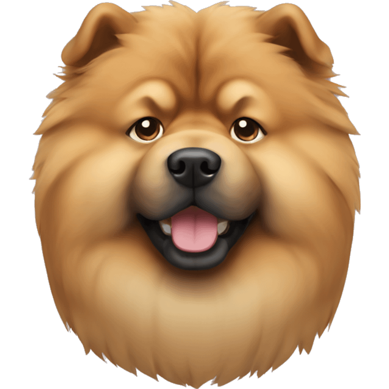 Chow chow dog  emoji