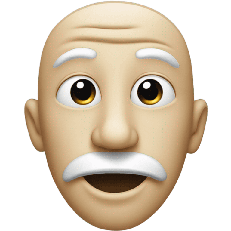 human with big nose emoji